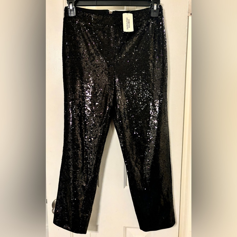New with Tags Black Sequin Pants Forever 21 Size M 🖤🪩
